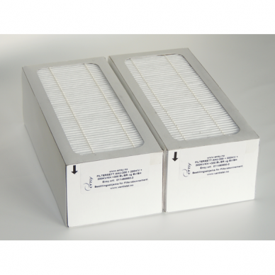 F7 activated carbon filter set (2 pcs.) for recuperator ENSY AHU 300H