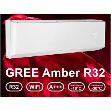 Šilumos siurblys oras-oras GREE Amber Nordic 2.7/3.5 KW 3