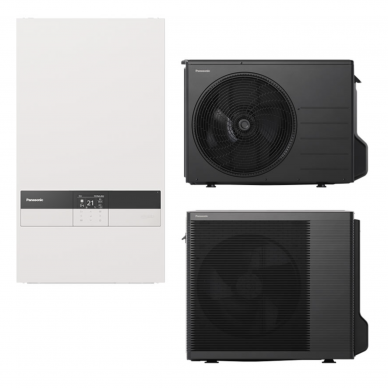 PANASONIC AQUAREA ŠILUMOS SIURBLYS BI-BLOC 7 KW R32, K KARTA