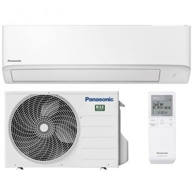 Panasonic Inverter+ šilumos siurblys CS-CZ35WKE/ CU-CZ35WKE 1