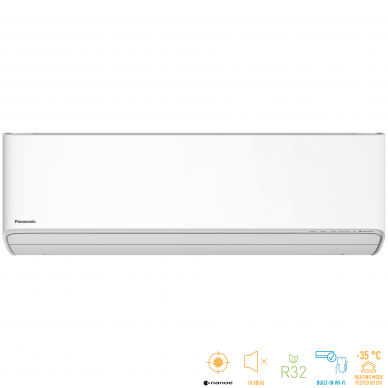 Panasonic Inverter+ šilumos siurblys CS-HZ25XKE/ CU-HZ25XKE