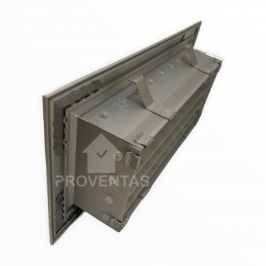 Adjustable two-way aluminum ventilation grill, VA2 RAL 1
