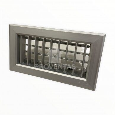 Adjustable two-way aluminum ventilation grill, VA2 RAL