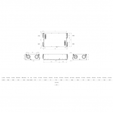 Rekuperatorius Salda Smarty 2X P 1.1 1