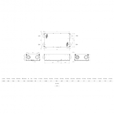 Recuperator Salda SMARTY 4X P 1.1 1