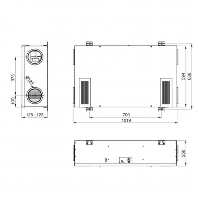 Zehnder Paul Climos F 200 Enthalpic Heat Recovery Unit 3