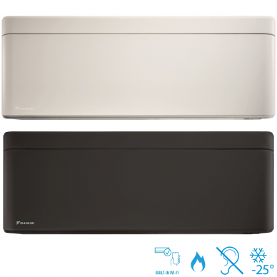 Šilumos siurblys (oras-oras) Daikin Nordic Stylish FTXTA30 + RXTA30B