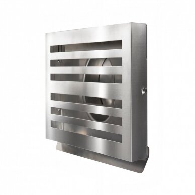 Outdoor air supply/exhaust stainless steel grilles with mesh, LHB180 6